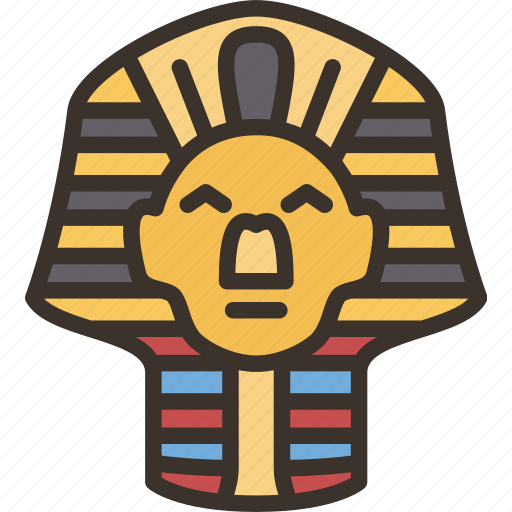 Pharaoh, egyptian, king, tomb, archeology icon - Download on Iconfinder