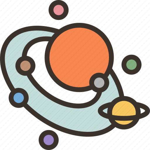 Solar, system, galaxy, space, astronomy icon - Download on Iconfinder