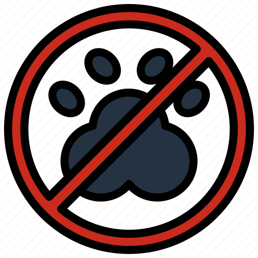 Allowed, animals, dont, not, pets, prohibition, signaling icon - Download on Iconfinder