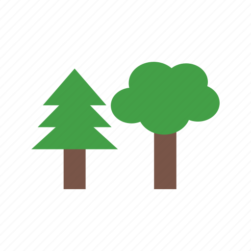 Forest, green, leaves, nature, old, roots, tree icon - Download on Iconfinder