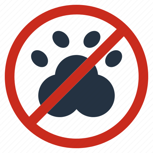 Allowed, animals, dont, forbidden, pets, prohibition, signaling icon - Download on Iconfinder