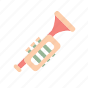 instrument, music, song, trumpet