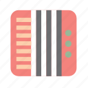 accordion, instrument, music, song