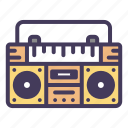cassette, sound, stereo, audio, retro, radio, music