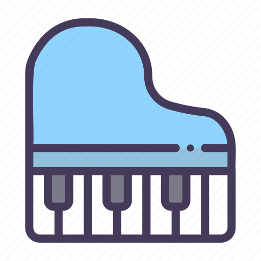 Musical, key, jazz, music, piano, classical icon - Download on Iconfinder