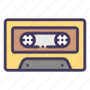 cassette, tape, stereo, audio, music, vintage