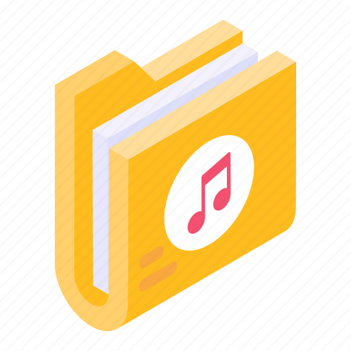 Music data, music folder, music album, mp3 folder, songs folder icon - Download on Iconfinder