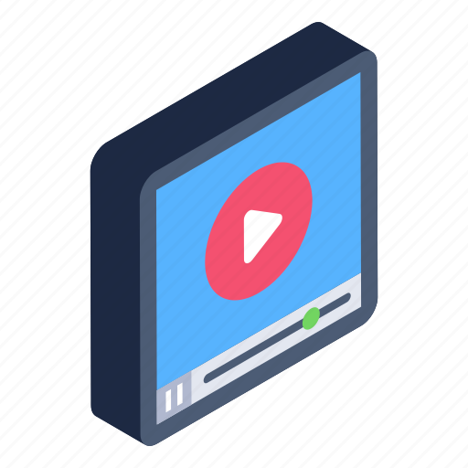 Video streaming, video, video play, media, movie player icon - Download on Iconfinder