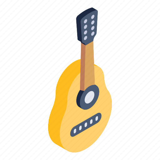 Guitar, musical instrument, acoustic guitar, musical tool, artistic guitar icon - Download on Iconfinder