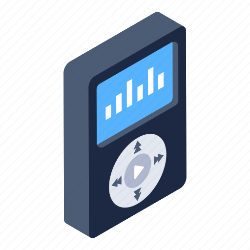 Portable music device, portable music, music device, mp3 player, audio music icon - Download on Iconfinder