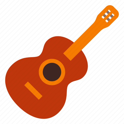 Guitar, acoustic, instrument, music, sound, string, stringed icon - Download on Iconfinder