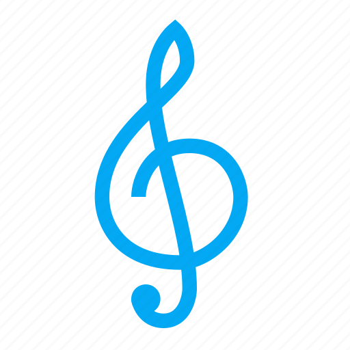 Clef, treble, key, music, musical, note, start icon - Download on Iconfinder