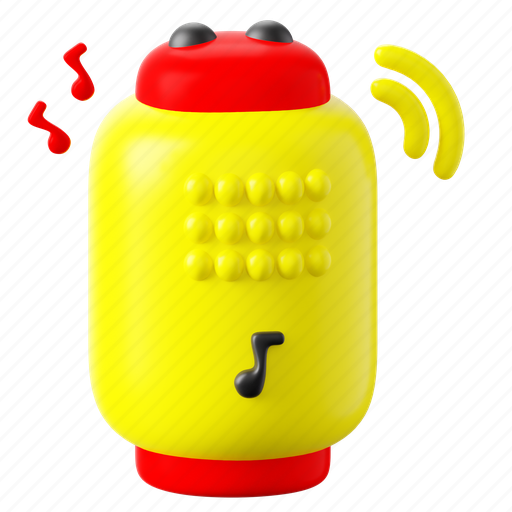 Speaker, audio, volume, megaphone, loudspeaker, loud, announcement 3D illustration - Download on Iconfinder