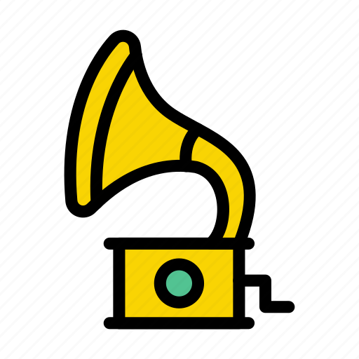 Instrument, media, beat, brass, gramophone icon - Download on Iconfinder