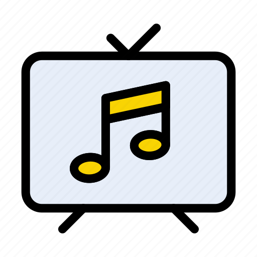 Television, music, song, retro, media icon - Download on Iconfinder