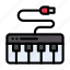 piano, tiles, electrical, instrument, media 