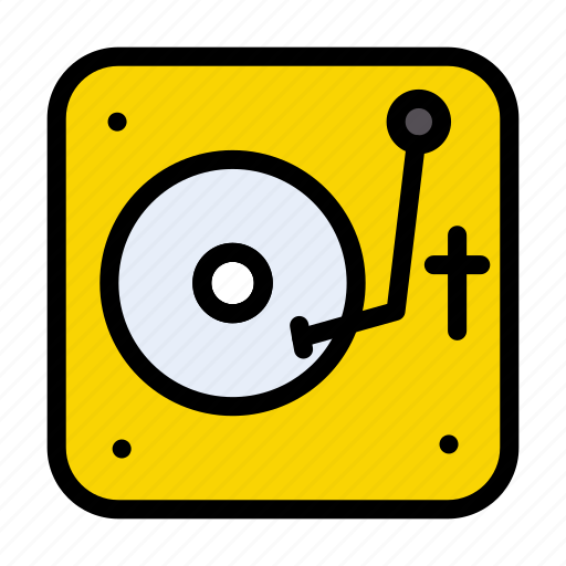 Vinyl, cd, disc, media, track icon - Download on Iconfinder