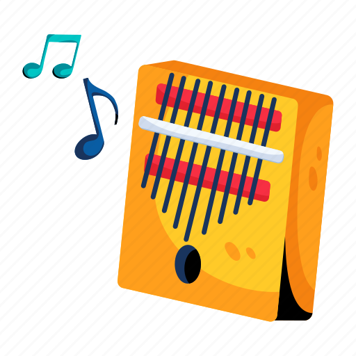Thumb piano, kalimba, mbira, musical instrument, sanza instrument icon - Download on Iconfinder