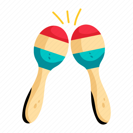 Musical shakers, maracas, musical rattles, percussion instrument, musical instrument icon - Download on Iconfinder