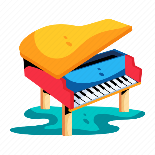Pianoforte, harpsichord, piano table, digital piano, musical instrument icon - Download on Iconfinder