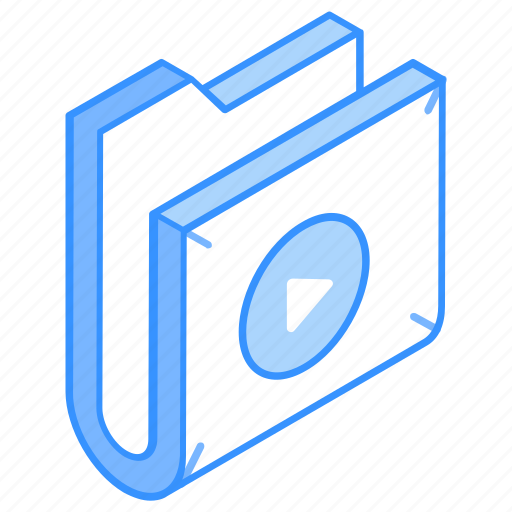 Video folder, media folder, media file, video storage, archive icon - Download on Iconfinder