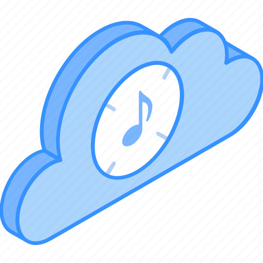Cloud song, cloud music, cloud lyrics, internet music, music storage icon - Download on Iconfinder