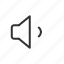 audio, minimal, music, sound, sound icon, volume icon 