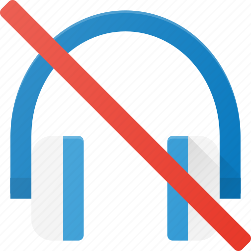 Headphone, headset, music, mute, sound, speaker icon - Download on Iconfinder
