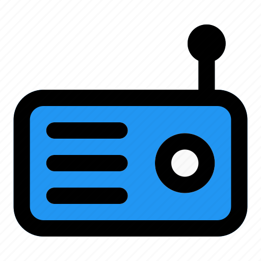 Radio, music, device, audio icon - Download on Iconfinder