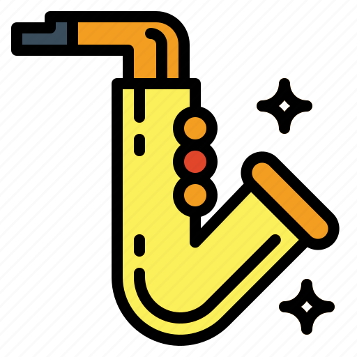 Music, sax, saxophone icon - Download on Iconfinder