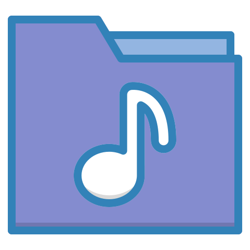 Archive, file, folder, multimedia, music, song icon - Free download