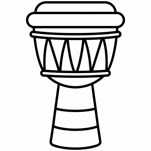 Djembe, drum, percussion, rhythm, traditional icon - Download on Iconfinder