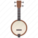 banjo, country, music, string, traditional