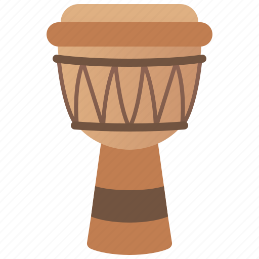 Djembe, drum, percussion, rhythm, traditional icon - Download on Iconfinder