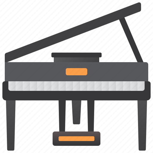 Classical, grand, key, melody, piano icon - Download on Iconfinder