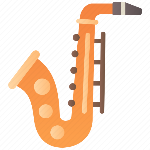 Blow, brass, instrument, jazz, saxophone icon - Download on Iconfinder