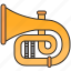 blowing, bugle, jazz, music, orchestra 