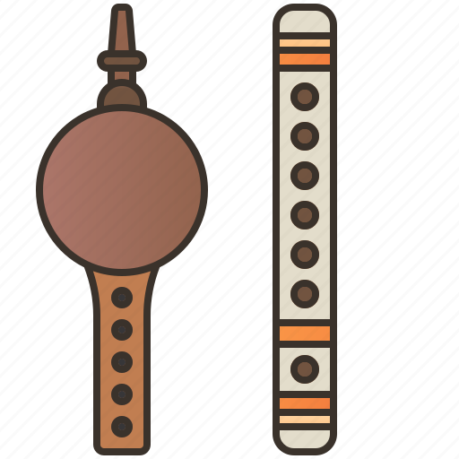 Bansuri, indian, instrument, pungi, traditional icon - Download on Iconfinder