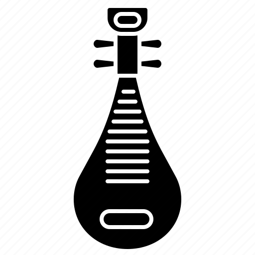 Acoustic, chinese, instrument, pipa, string icon - Download on Iconfinder