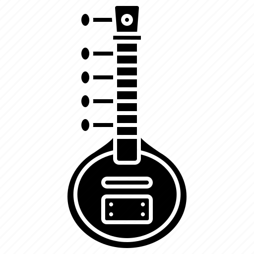 Indian, instrument, musical, sitar, string icon - Download on Iconfinder