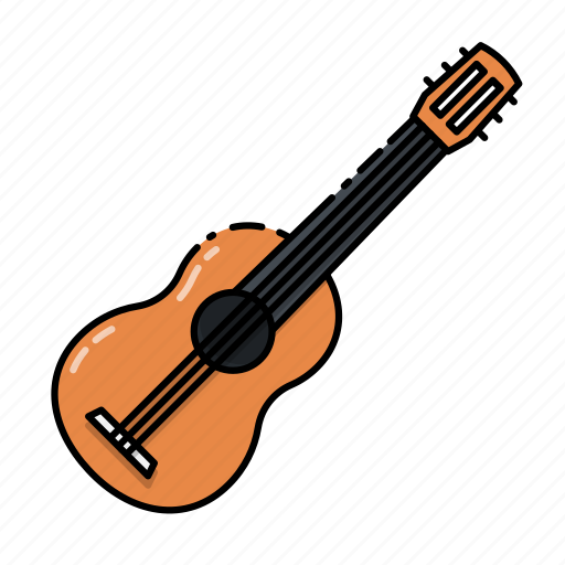 Accoustic, bass, guitar, instrument, music icon - Download on Iconfinder