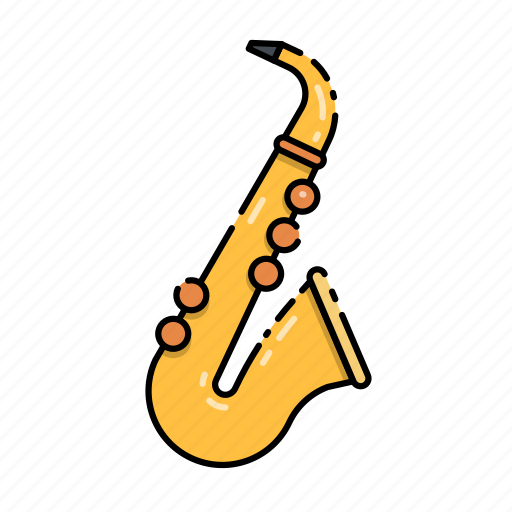 Instrument, jazz, music, saxophone, trumpet icon - Download on Iconfinder