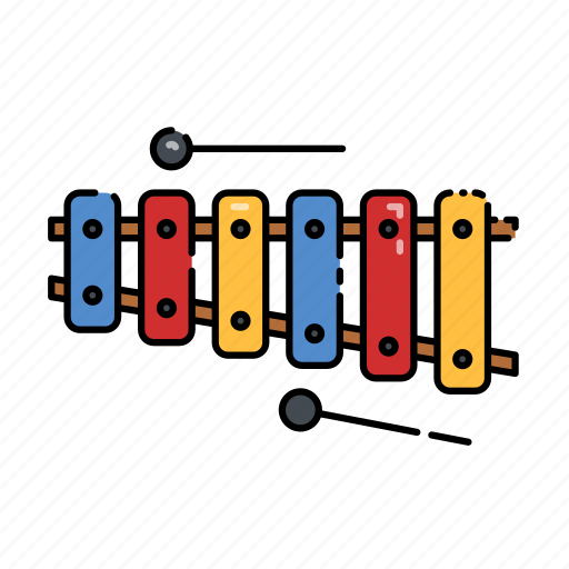 Classic, instrument, music, percussion, xylophone icon - Download on Iconfinder