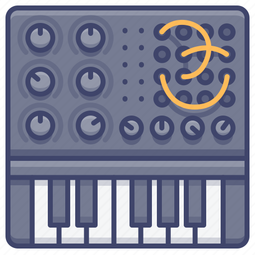 Analog, device, electronic, synthesizer icon - Download on Iconfinder