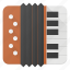 accordion, instrument, music, play 
