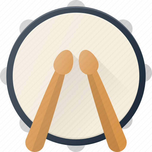 Drum, instrument, music, play, stick icon - Download on Iconfinder