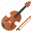 instrument, music, play, violine 