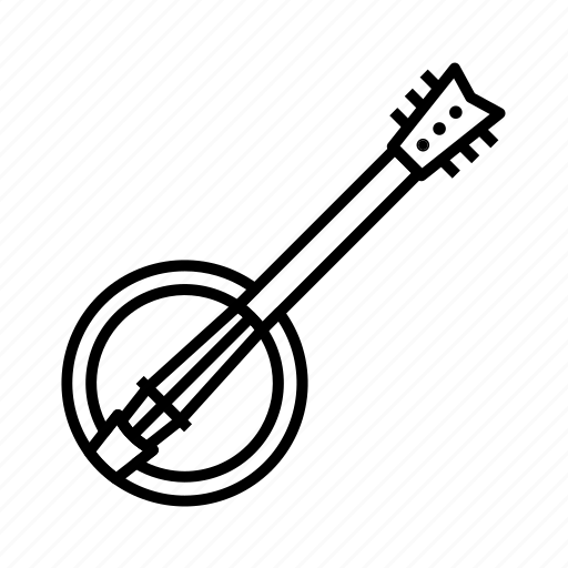 Music, instruments, banjo, guitar, mandolin, instrument icon - Download on Iconfinder