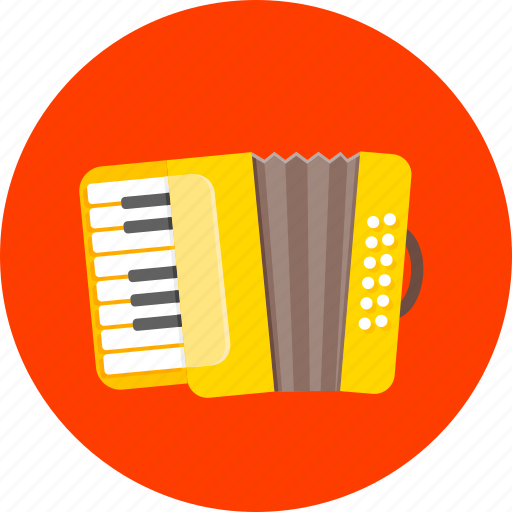 Accordion, audio, harmonica, melodeon, musical, sound, squeezebox icon - Download on Iconfinder