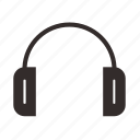 earphone, headphone, headset, music